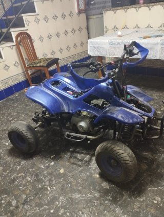 Quad Azul Todoterreno. 125