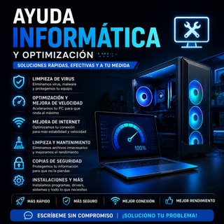 Ayuda informatica y Optimización PC