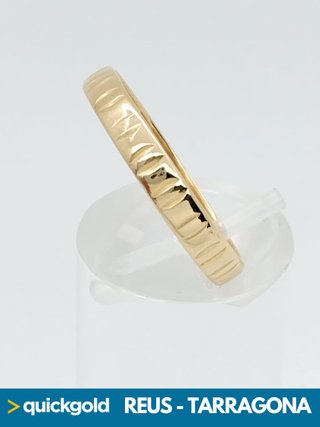 40-691 ANILLO ORO 18K ALIANZA T23