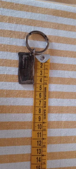 Portachiavi Vintage con Citazione Oscar Wilde