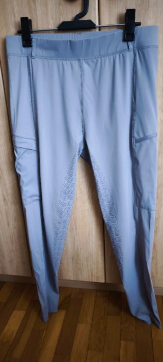 Pantalones de equitación grises Talla XL