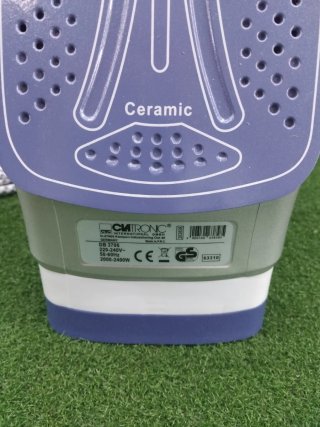 Plancha de vapor inalambrica CLATRONIC 2400W