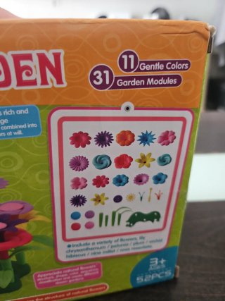 Juguete Construcción Build-A-Garden