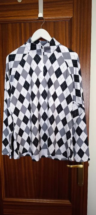 Polo equitación unisex XL tejido técnico