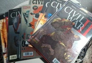 cómics Marvel Civil War 2, 16 grapas