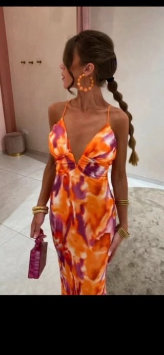Vestido buganco talla xs s