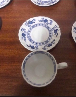 Juego de café Blue Nordic
