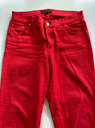 Pantalón Carolina Herrera Rojo