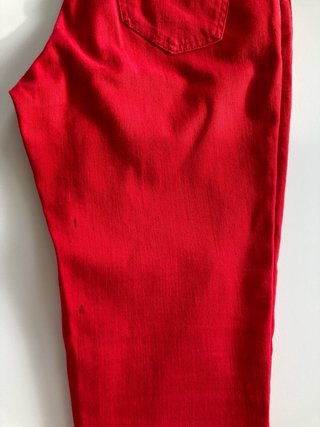 Pantalón Carolina Herrera Rojo