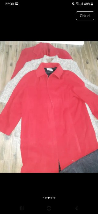 Lotto 8 cappotti vintage
