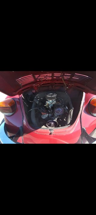 Volkswagen Escarabajo Rojo