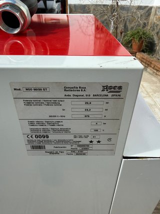 Caldera Gasoil Roca NGO 50/20 GT