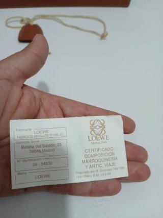 Portafolios Porta folio Loewe Piel y Oro 640513926