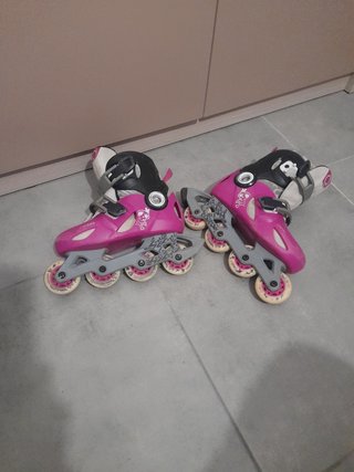 Patines en línea Oxelo rosas
