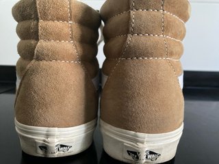 Zapatillas Vans Altas Marrones Hombre
