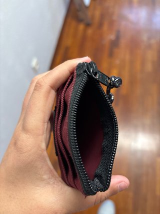 Mini cartera Bloom roja