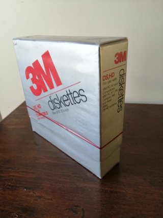 Confezione 10 Floppy Disk 3M DS-HD