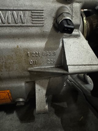 Caja de cambios BMW M3 321cv