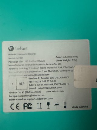 Robot Aspirador Lefant M210P