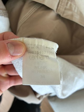 Pantalones cortos Carhartt beige