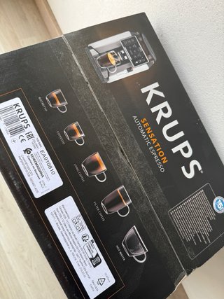 Cafetera Krups Sensation
