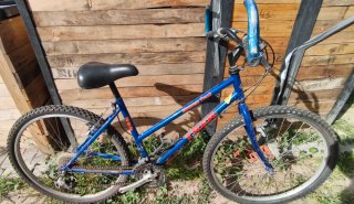 Bicicleta Trek Mountain Track 26 para reparar
