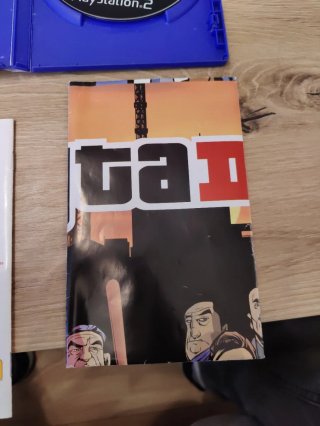 GTA III PS2 Pal España con manual y mapa