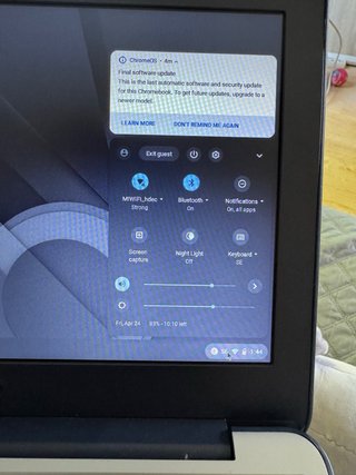 Portátil ASUS Chromebook Plata y Negro