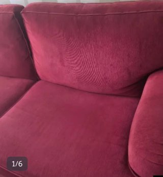 Mesa cuadrada madera cerezo y cristal Regalo sofas