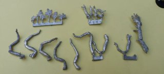 Lote figuras metal