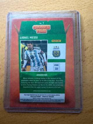 Lionel Messi Monopoly y Crunch Time Cards