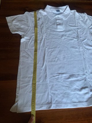 Polo bianca in ottone per uomo JHK