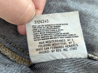 Chaqueta Lee Rider 101-J VINTAGE Talla M workwear