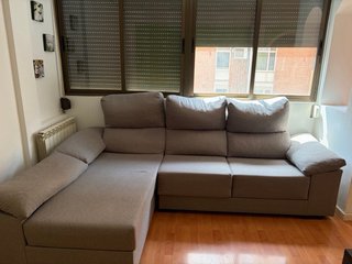 Sofá Chaiselongue Gris urge venta!!!!