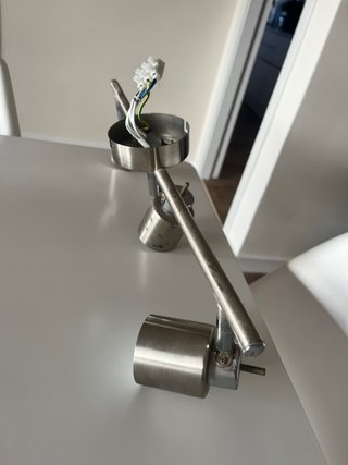 Lámpara de techo 3 focos metal