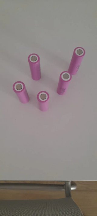 5 Batterie Samsung 18650 Ricaricabili