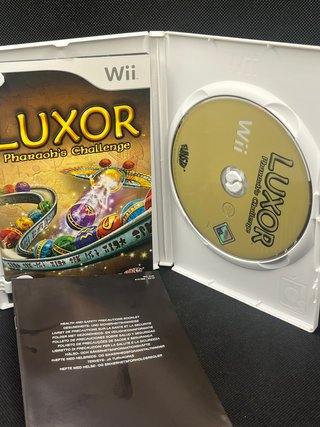Luxor: Pharaoh's Challenge Nintendo Wii Completo