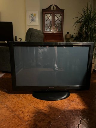 Televisión Panasonic Negra 42 pulgadas
