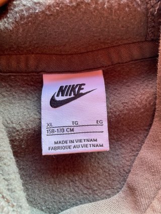 Sudadera Nike Verde Caqui Talla XL Niño