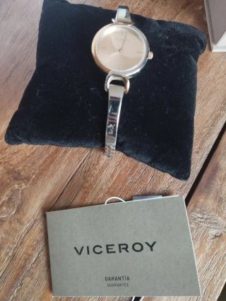 Reloj Viceroy acero y rosa