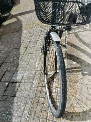Bicicleta Decathlon Paseo Negra