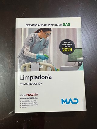 Limpiador/a del Servicio Andaluz de Salud. Tema...