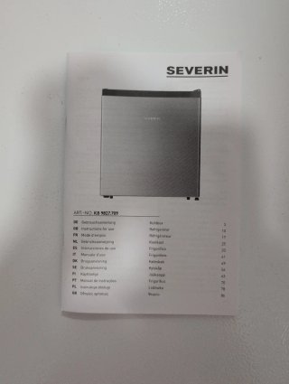 Mini nevera Severin blanca