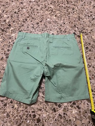 SEARA MEN Pantalón Corto Chino Verde