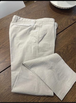 Pantalón Massimo Dutti Beige Talla [Talla] 46
