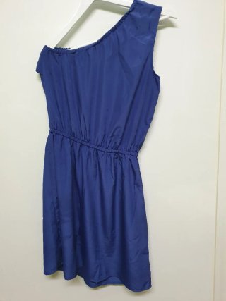 Vestido Azul Eléctrico Talla Única