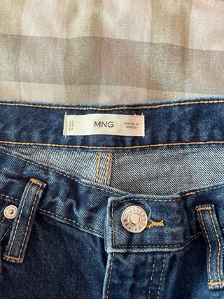 Falda vaquera midi Mango Talla 34
