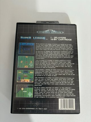 Super League Mega Drive Sega
