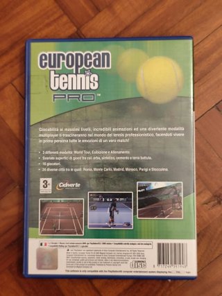 European Tennis Pro PS2