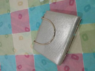 Elegante bolso de fiesta o boda multicolor
